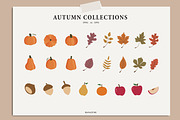 Abstract Autumn Collections, a Decorative Illustration by Hanazumi (Thumbnail 2 of 9)