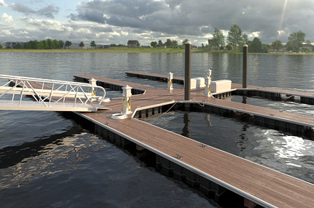 Marina - Boat Slips - Floating Dock