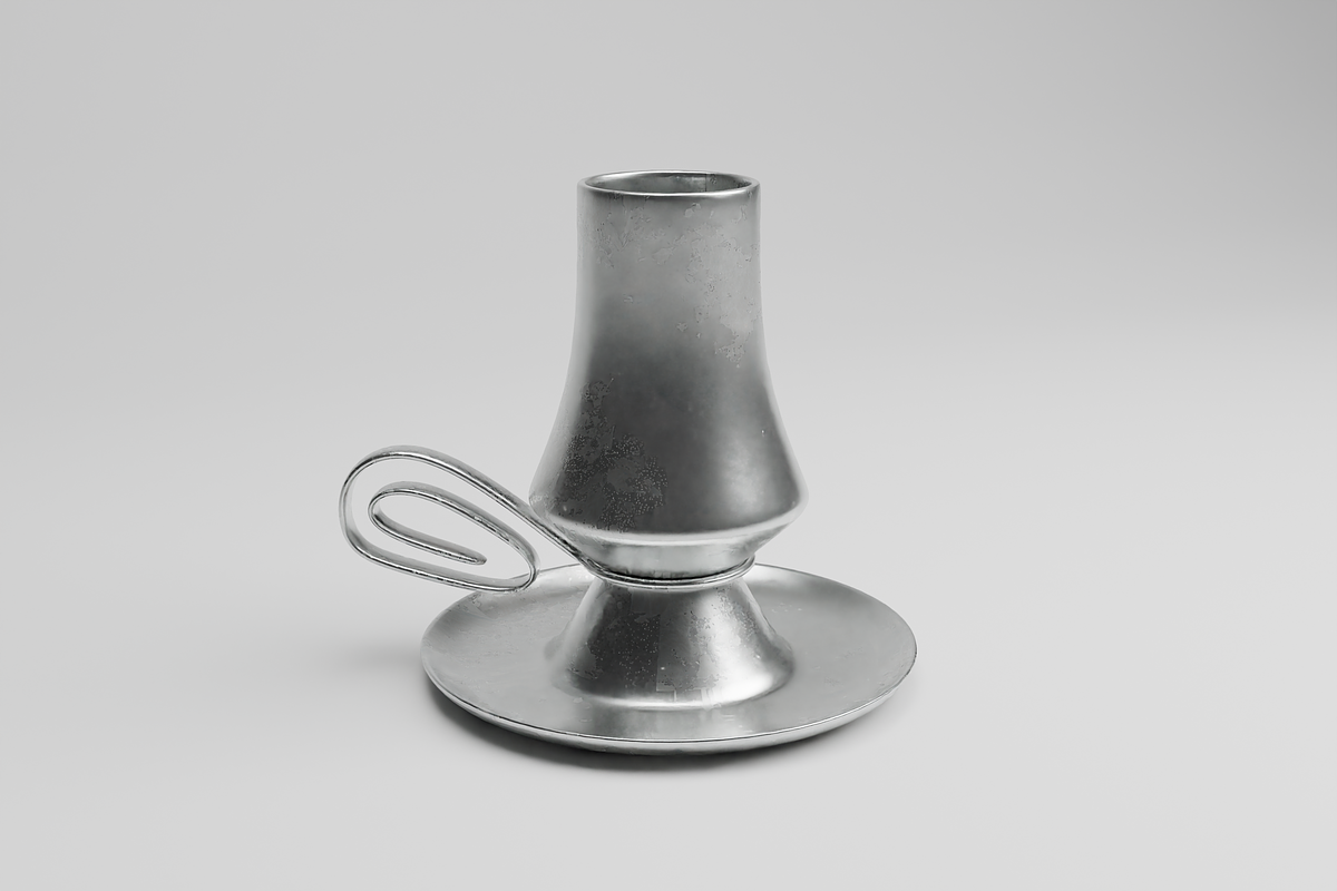 3D Metal Candle Holder, an Object 3D Model by Dudukbersama (Photo 1 of 2)