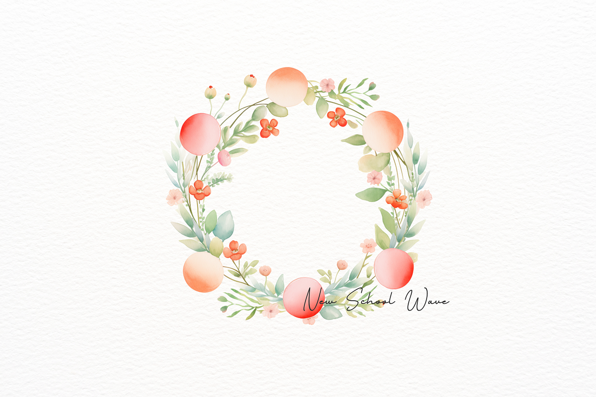 Easter Vegetable Wreath Clipart, a Food Illustration by New-School-Wave (Photo 2 of 5)