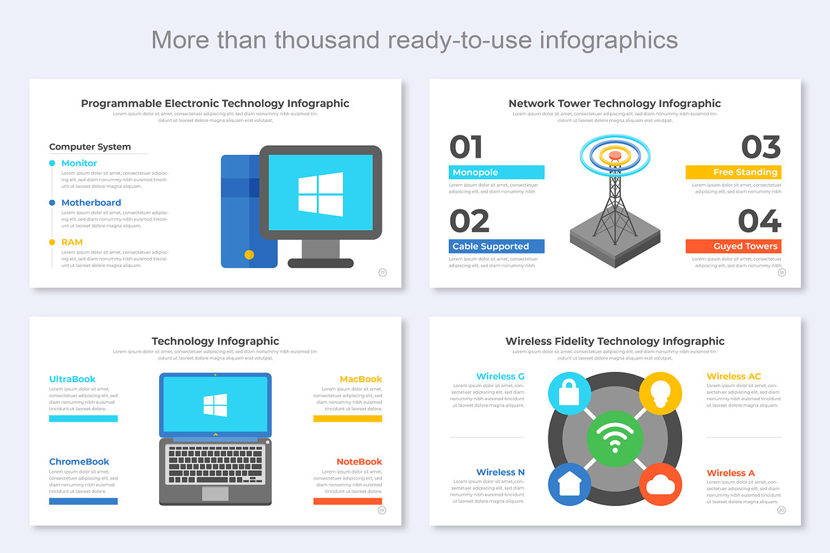 Technology Infographic Google Slide, a Templates & Theme by Mighty-Slide (Photo 6 of 8)