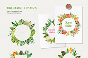 Tropical Leaves Watercolor, a Decorative Illustration by Volha Studio (Thumbnail 7 of 11)