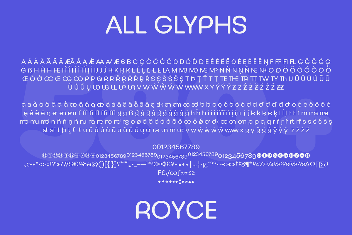 Royce Cute Family Fonts, a Sans Serif Font by Jehoo Creative (Photo 6 of 10)