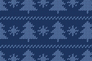 Seamless Ugly Sweater Pattern Pack, a Pattern Graphic by Core Gallery (Thumbnail 4 of 10)