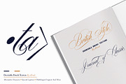 Desirable Brush Texture, a Script Font by Alcode (Thumbnail 3 of 13)