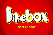 Bikebox Display Font