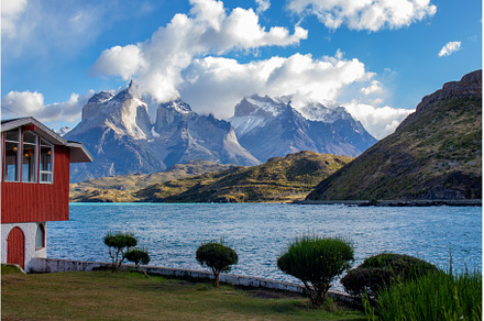 Pehoe lake in Torres del Paine, a Nature Photo by LARISA BLINOVA