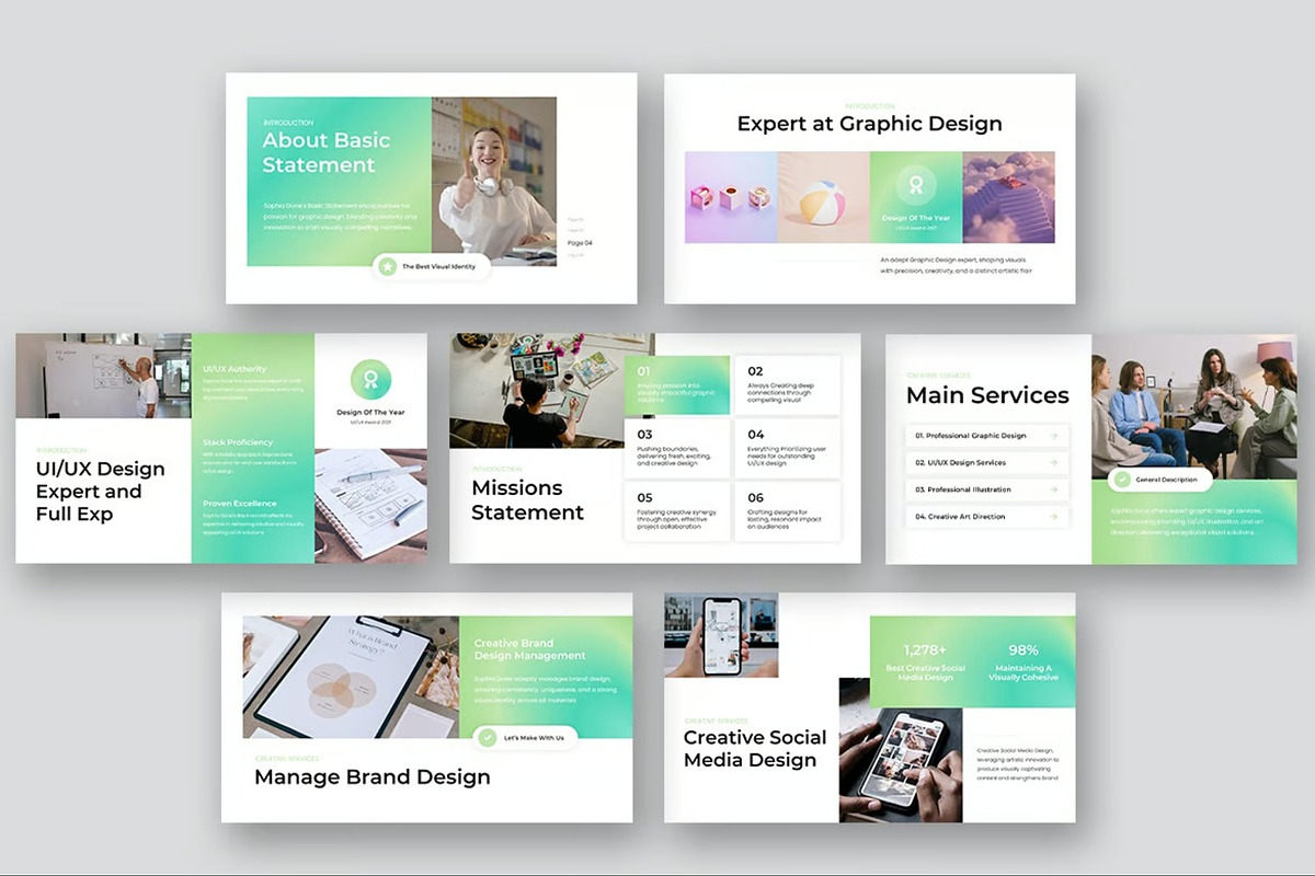 CV & Resume Powerpoint Templates, a Presentation Template by Fit-tee (Photo 8 of 10)