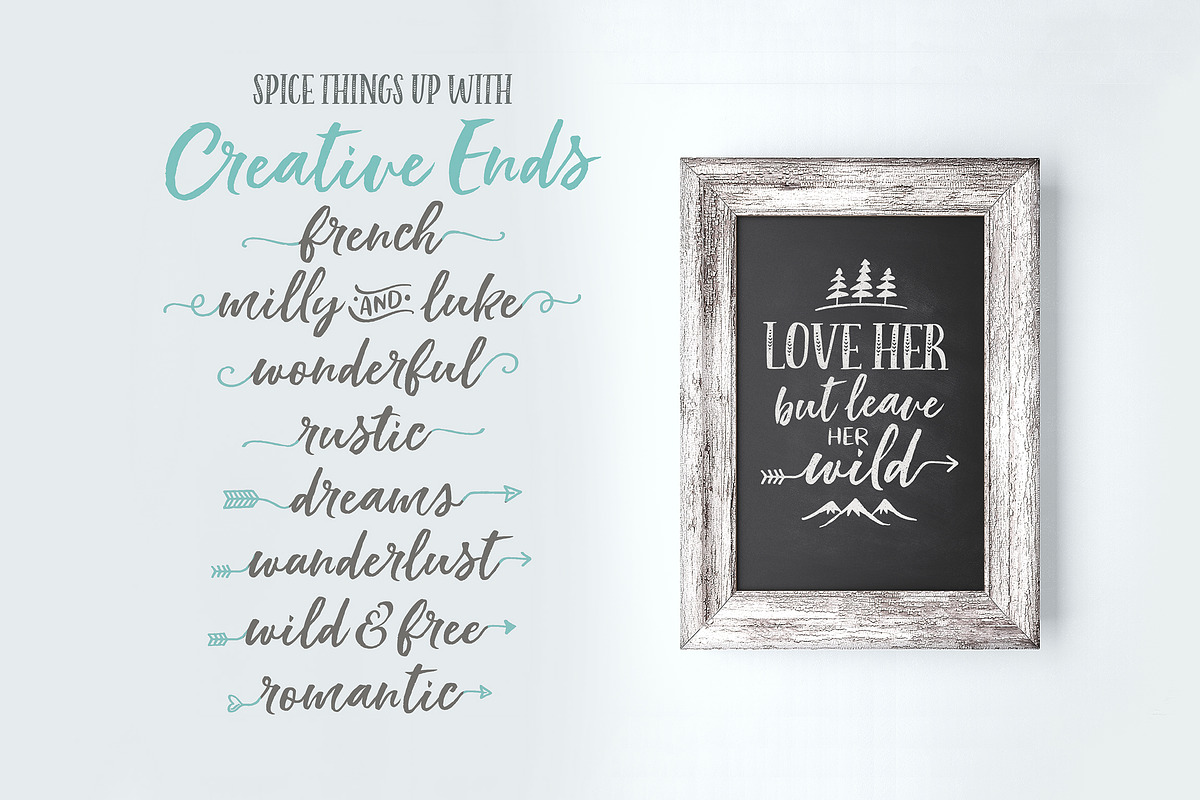 Indigo Summer Font Trio, a Script Font by Nicky Laatz (Photo 10 of 21)