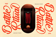 Blathie Bold Calligraphy Font, a Script Font by stylishtype.co (Thumbnail 11 of 19)