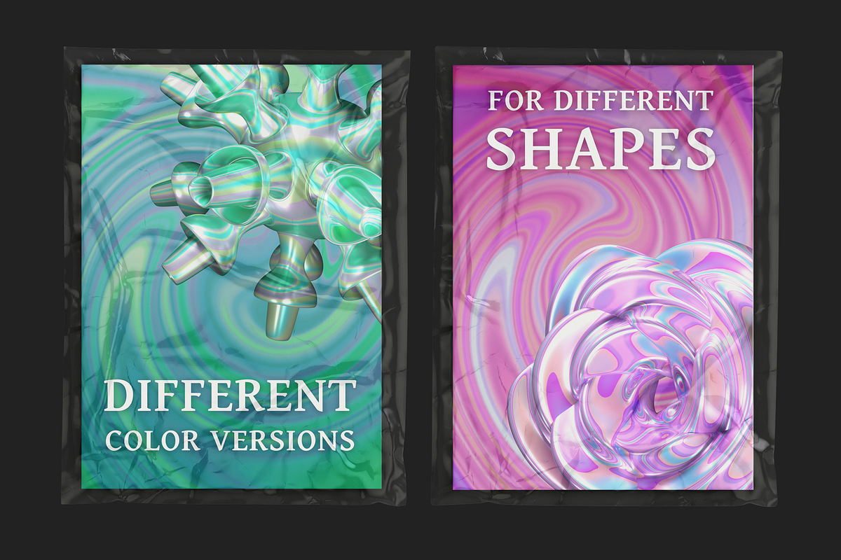 Quirky shapes and gradients, an Object Graphic by Fox's Monday (Photo 7 of 13)