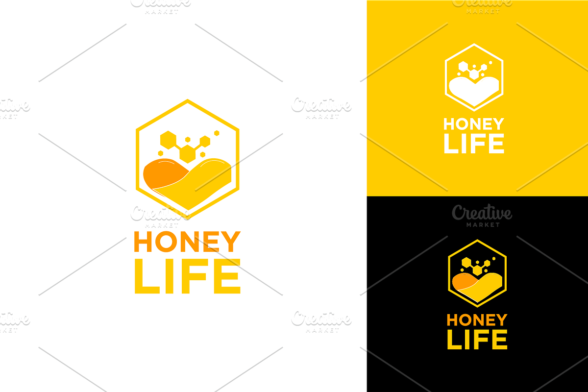 Honey Life Logo, a Branding & Logo Template by zaqilogo