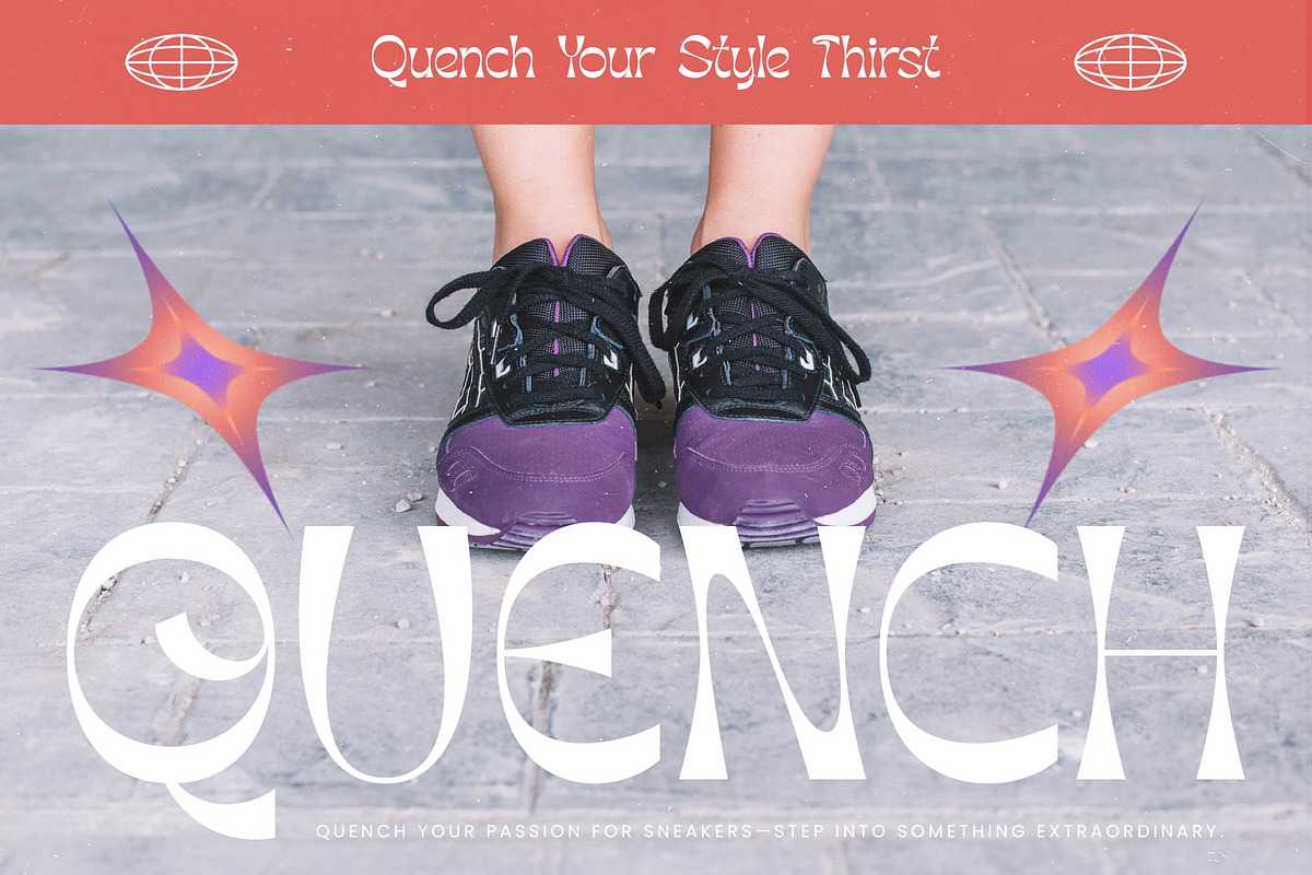 Blazing Hustle Groovy Display Font, a Serif Font by timelesstype.co (Photo 14 of 20)