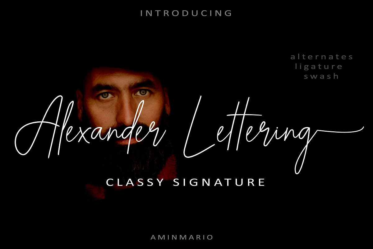 Best Handwritten Bundle 20 Fonts, a Script Font by AMINMARIO (Photo 3 of 20)