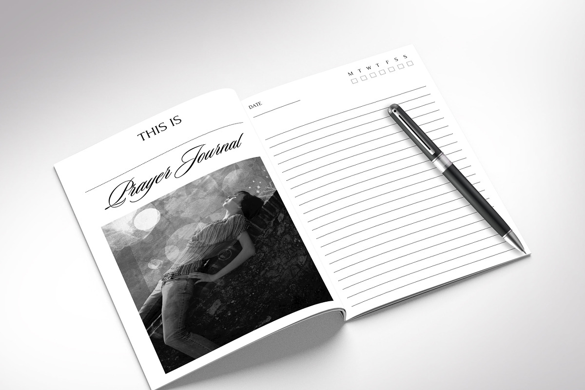 Prophetic Prayer Journal Template, a Brochure Template by Godserv Designs (Photo 2 of 10)
