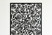 50 Elegant Floral Wall Panel, a Decorative Illustration by Amazin_art (Thumbnail 3 of 27)