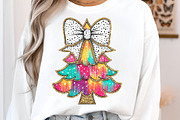 Colorful Coquette glitter Christmas, an Illustration by Libby Wishes (Thumbnail 4 of 6)