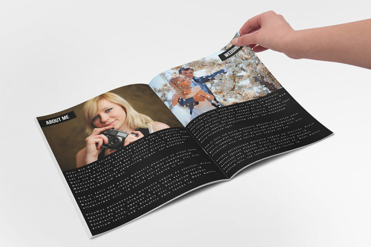 Simple Marketing Booklet Template preview 4