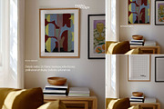 Frame Mockup Interior Gallery Wall, a Household Mockup by momomockps (Thumbnail 2 of 5)