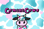 Gemini Cows Retro Typeface, a Font by Rachel McBride Creative (Thumbnail 1 of 9)