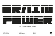 CS Acros Drawn, a Sans Serif Font by Craft Supply Co. (Thumbnail 5 of 8)