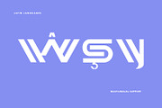 Ported, a Sans Serif Font by Naksatra (Thumbnail 8 of 9)