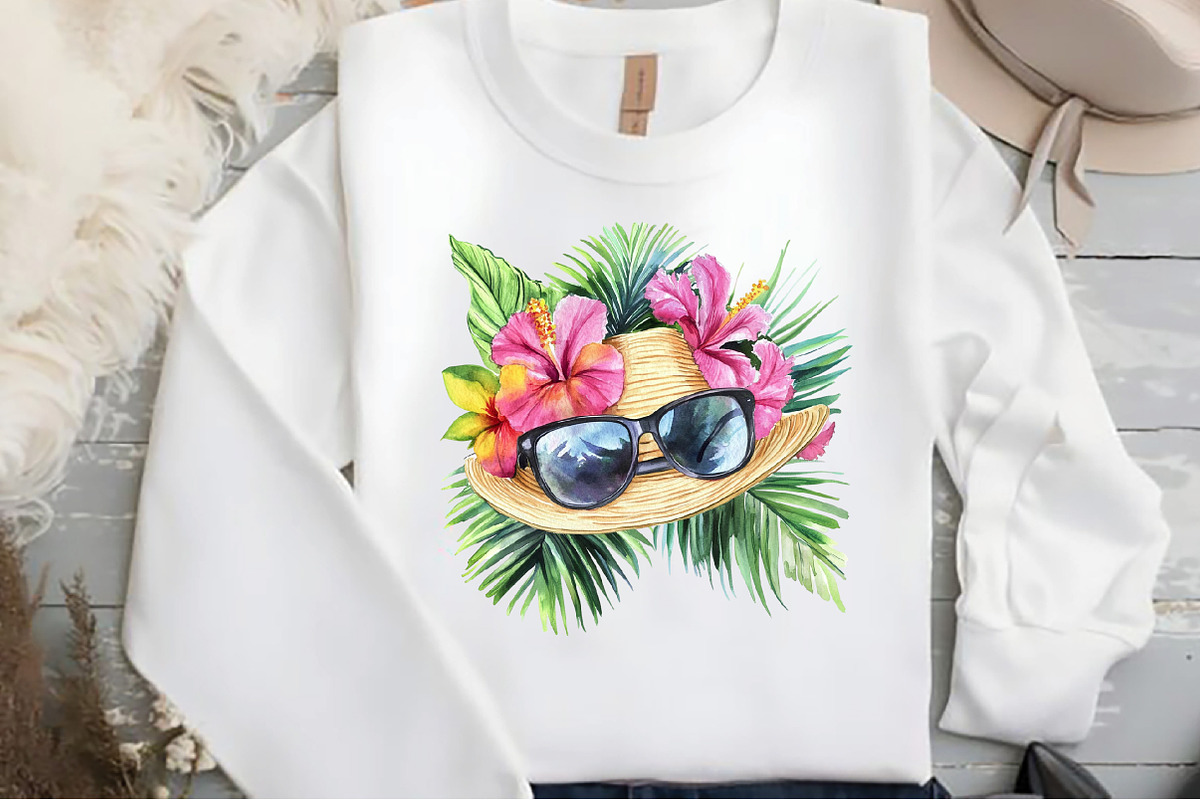 Beach Holiday Summer Clipart, an Illustration by DreamCafeArt (Photo 4 of 4)