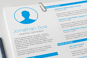 Resume, Cover Letter & Portfolio, a Resume Template by Imagine Design (Thumbnail 1 of 4)