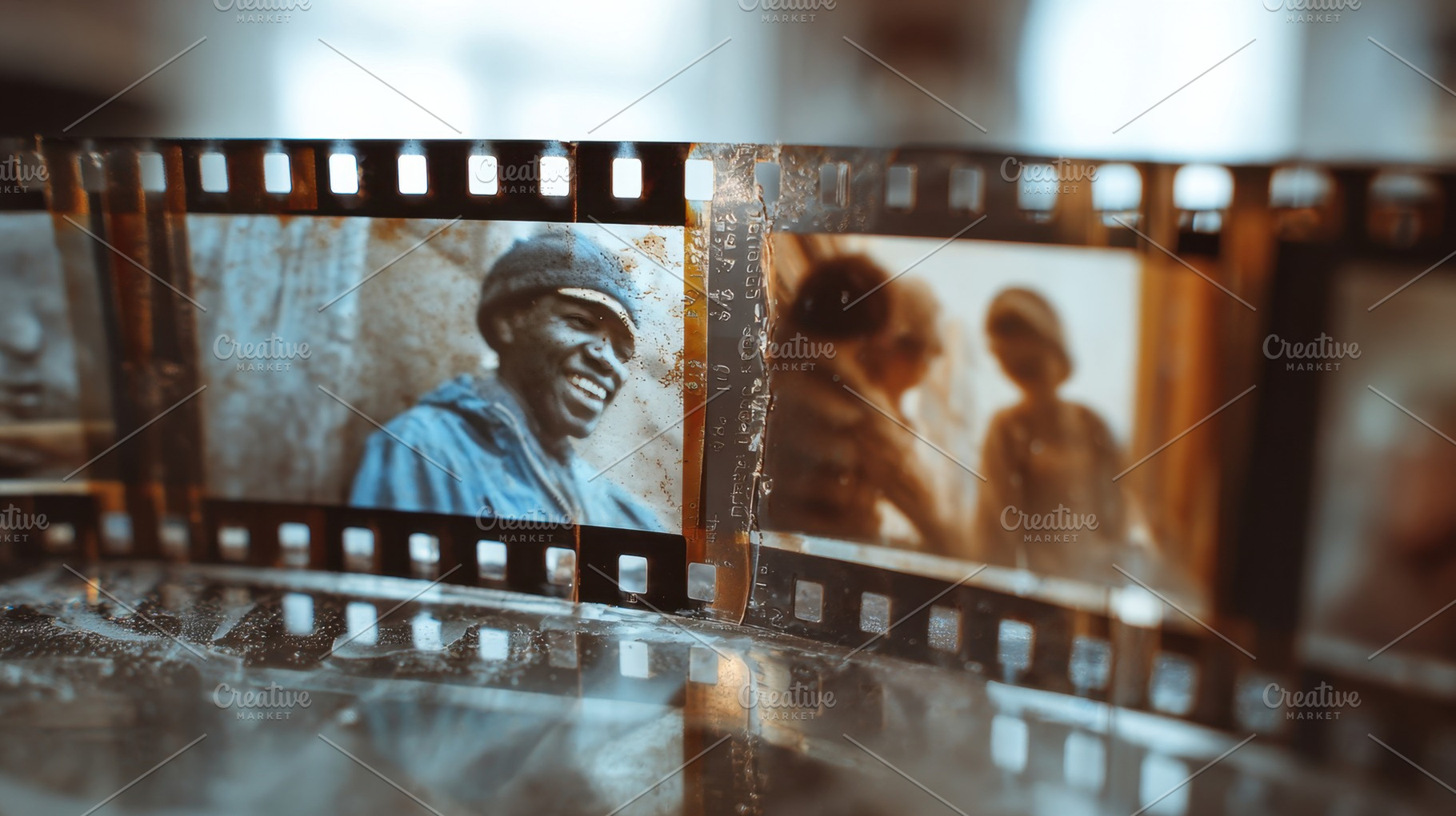 Captured moments on film roll, a Photo by Beautiful things