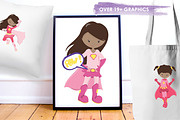 Superhero illustration pack, an Illustration by PrettyBundles (Thumbnail 5 of 5)