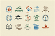 Heritage Goods Logo Collection, a Branding & Logo Template by Skilline Supply Co. (Thumbnail 6 of 9)