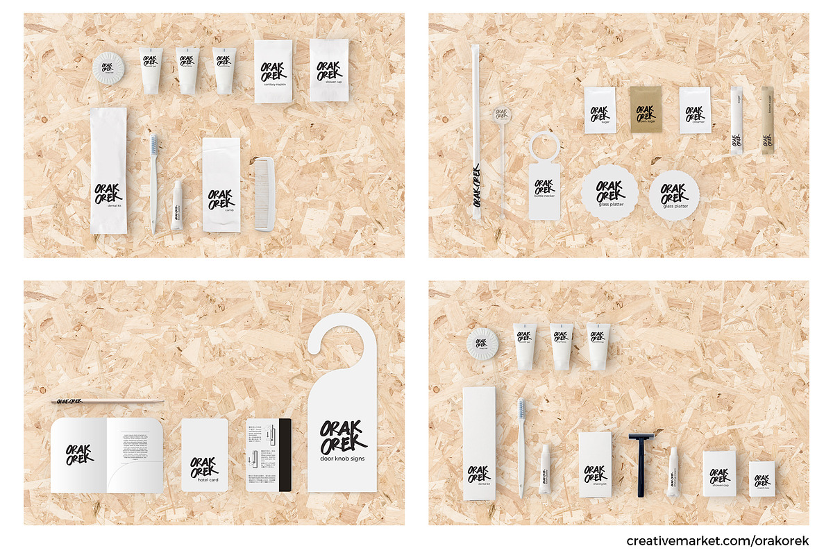 Ultimate Bundle Hotel Branding, a Packaging Mockup by Orak Orek (Photo 2 of 11)