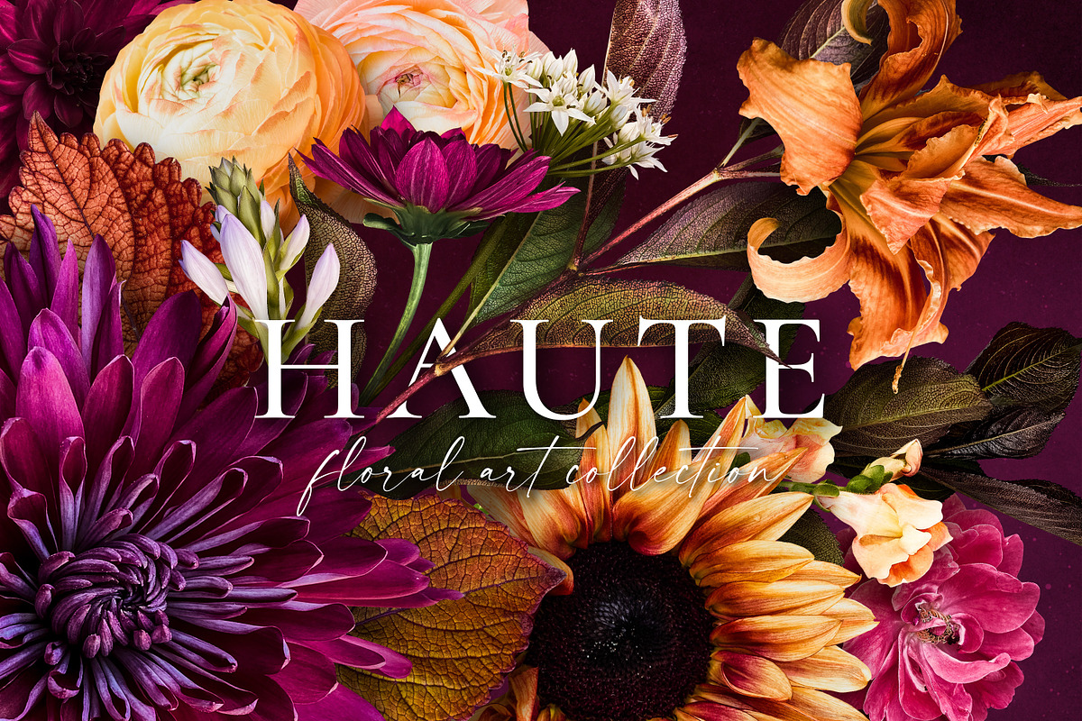 Haute Floral Art Collection, an Object Graphic by Eclectic Anthology (Photo 1 of 16)