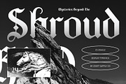 CS Crackle – Blackletter Font, a Blackletter Font by Craft Supply Co. (Thumbnail 6 of 8)