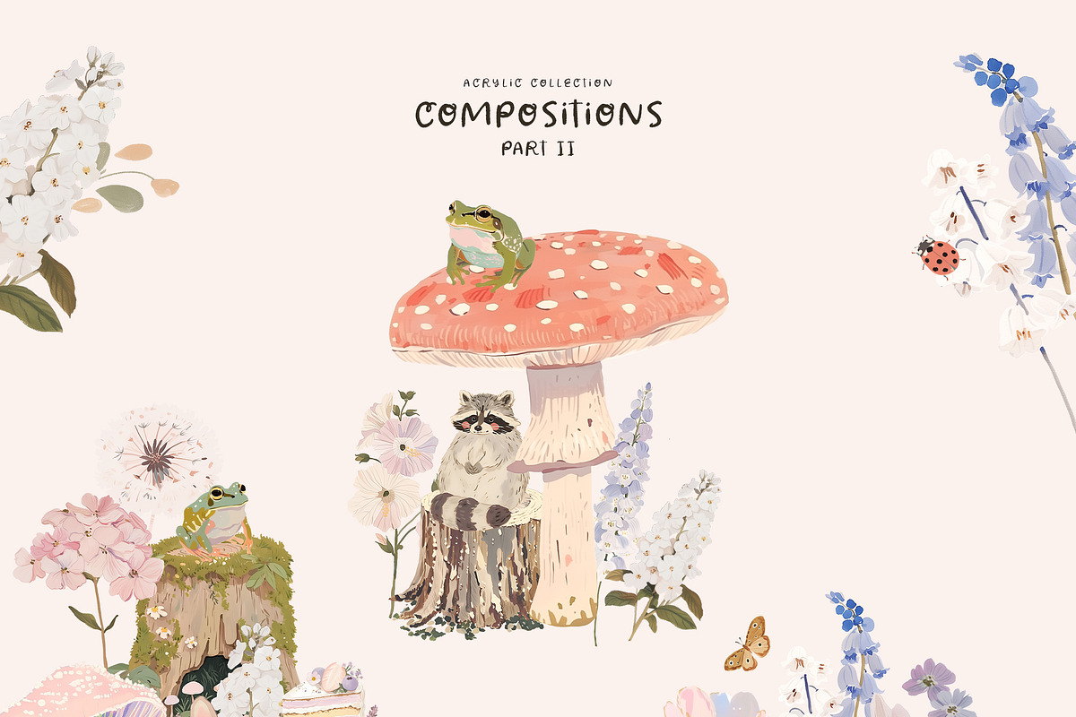 Fairies Of The Magic Forest, a Decorative Illustration by Muse Artist (Photo 13 of 15)