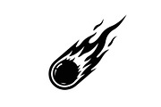 Fire Meteor Comet Silhouette Bundle, an Illustration by Designs_River (Thumbnail 24 of 51)