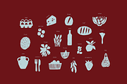 Farmers Market: 100+ Textured Food, a Food Illustration by Veyla (Thumbnail 7 of 15)