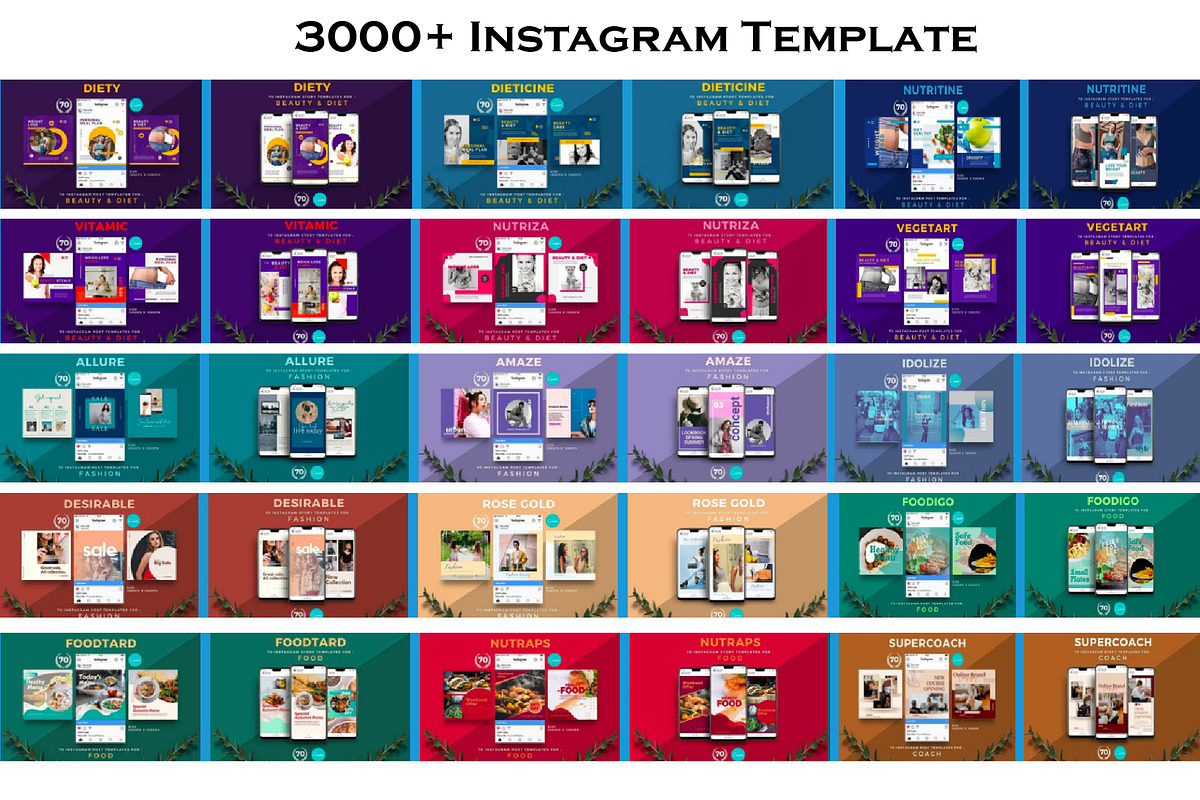 Social Media Canva Template Bundle preview 5