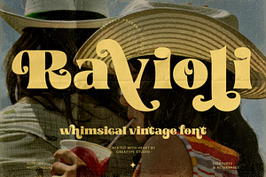 Ravioli Whimsical Vintage