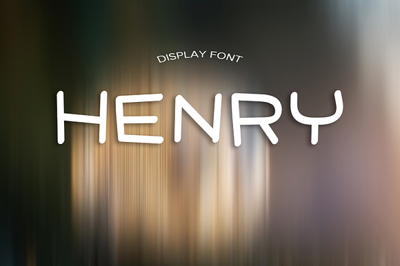HENRY font preview 4
