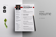 Resume Word Cover Letterer, a Stationery Template by Creatiya Type (Thumbnail 1 of 3)
