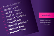 Neufreit | Soft Type Family, a Sans Serif Font by Wahyu & Sani Co. (Thumbnail 3 of 10)