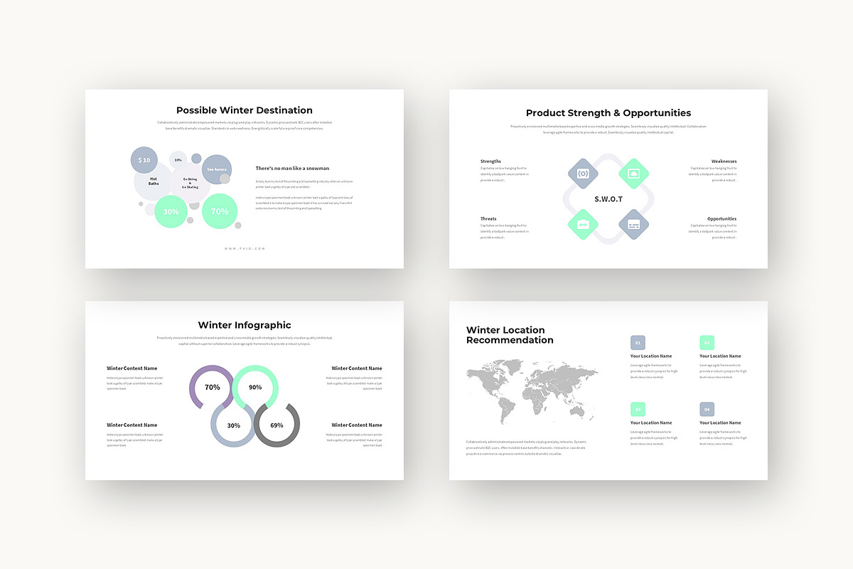 Fvio : Cozy Winter Keynote, a Presentation Template by Punkl Camp (Photo 4 of 16)