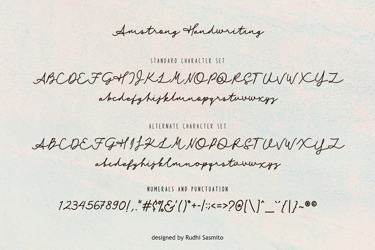 Amstrong Signature Script preview 2