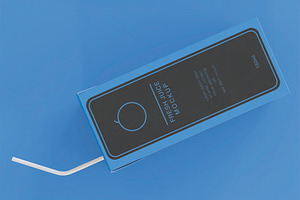 Juice Carton Packaging Mockup, an Advertising Mockup by skybluecreative