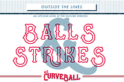 AE Curveball Vintage Typeface, a Font by Eargle Design, LLC (Thumbnail 7 of 8)