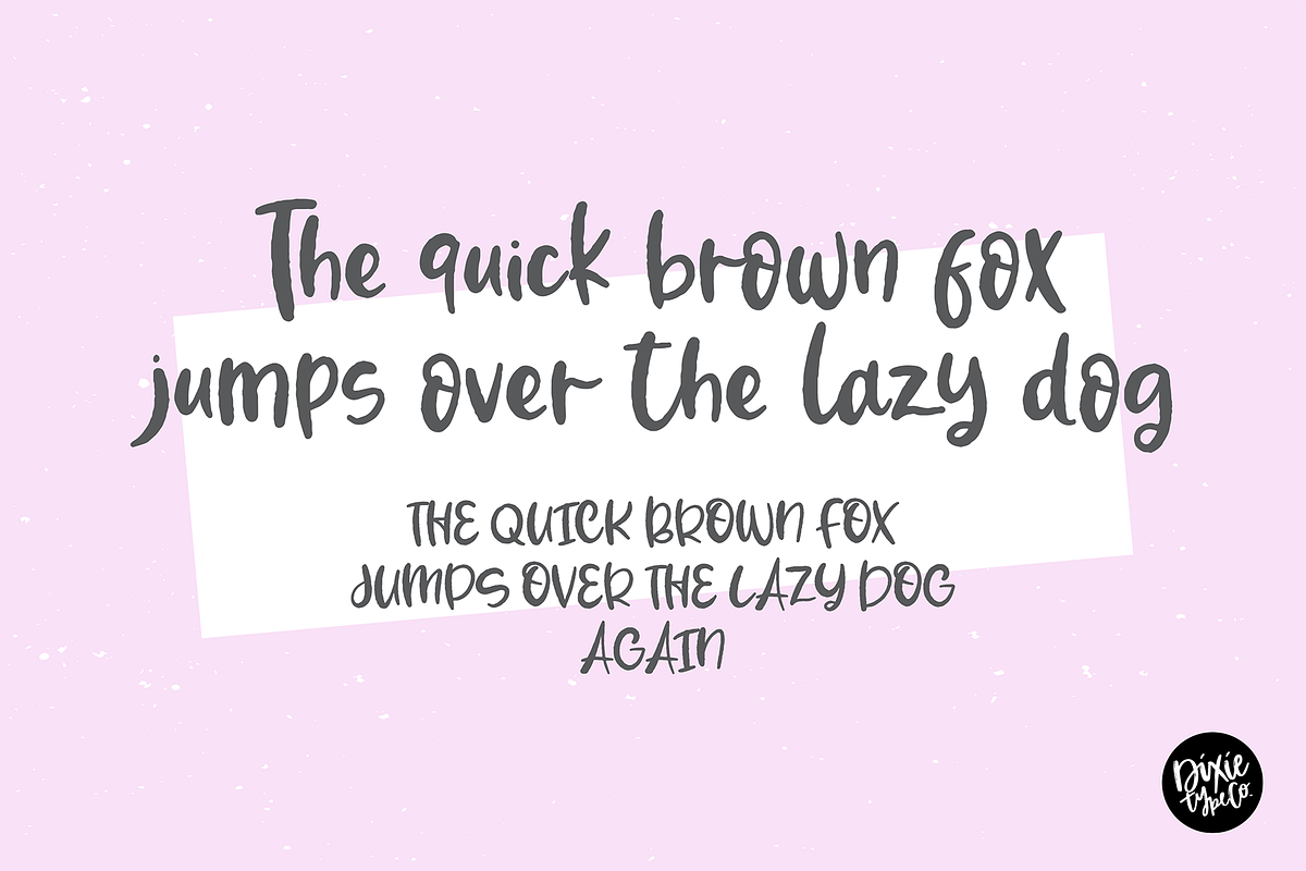 KATEY BLUE a Darling Brushed Font preview 6