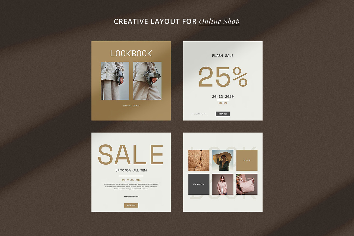 Influencer Instagram Pack | PS CANVA, a Social Media Template by Visuel Colonie® (Photo 9 of 18)