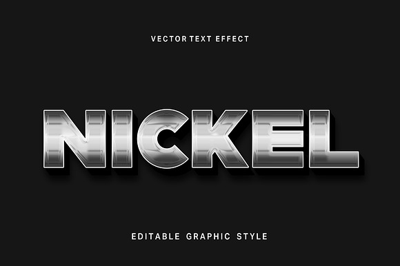 Metallic Chrome Text Effect preview 3