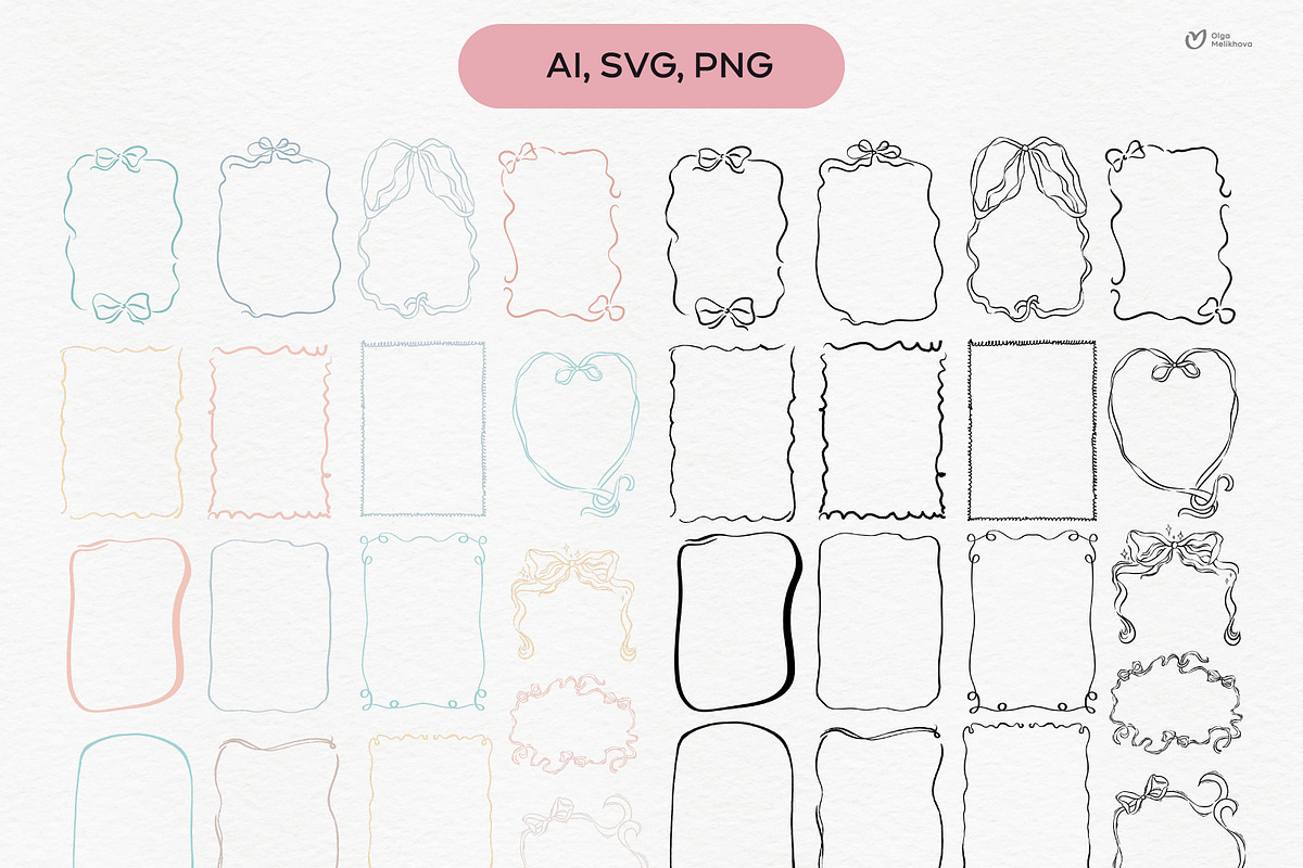 Mother's Day SVG Bundle, an Illustration by ollalya (Photo 4 of 9)